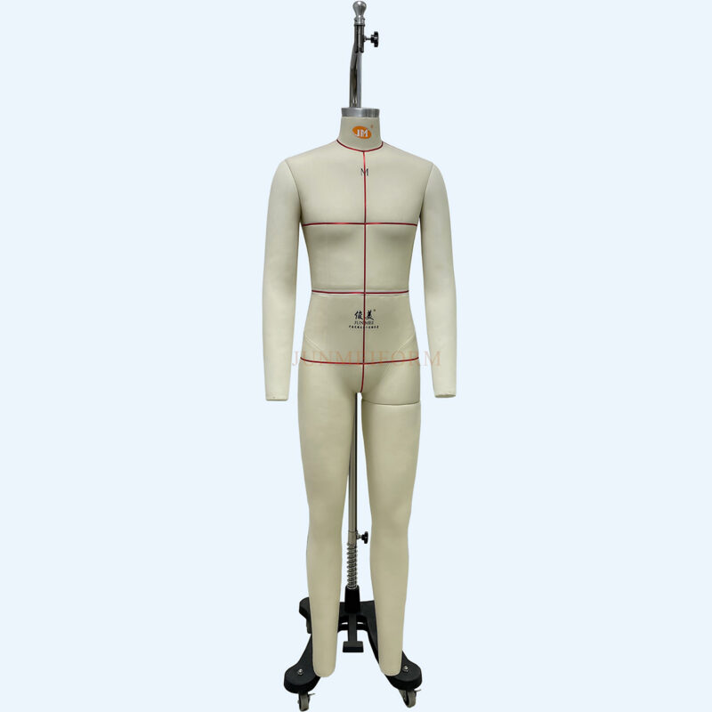 Junmei CN size 92 male full body dress form tailoring mannequin with collapsible shoulders for dress makers